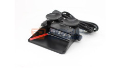 WINDSCREEN MODULE WITH 1 STROBE RED COLOR